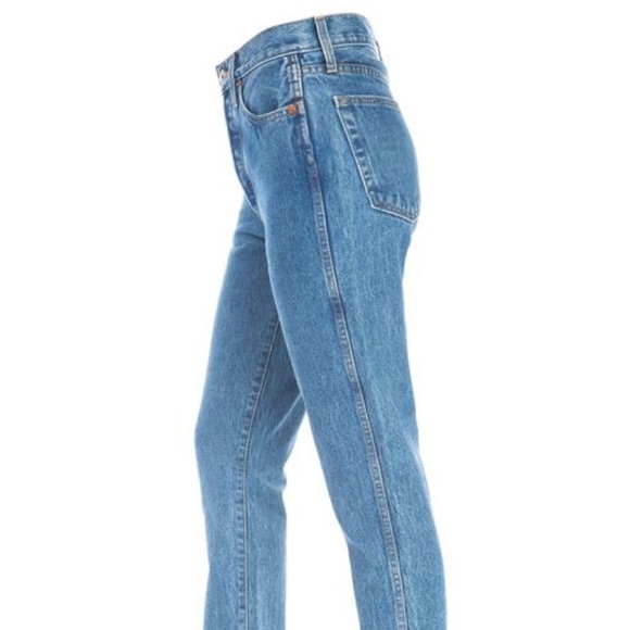 Re/Done double needle crop - Picture 2 of 6